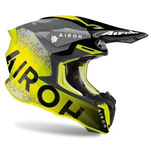 Kask Airoh Twist 2.0 Bit błyszczący żółty: Rozmiar - XL