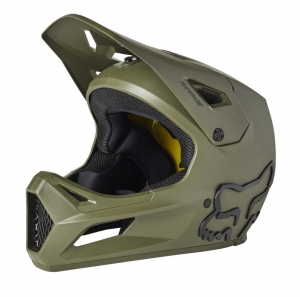 Kask dziecięcy MTB FOX - YTH RAMPAGE HELMET, CE [DRK INDO]: Rozmiar - YS