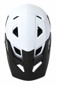 Kask dziecięcy MTB FOX - YTH RAMPAGE HELMET, CE [WHT]: Rozmiar - YL