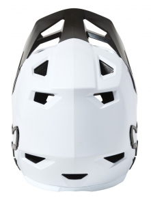 Kask dziecięcy MTB FOX - YTH RAMPAGE HELMET, CE [WHT]: Rozmiar - YL