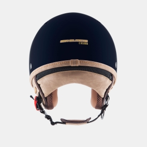 Kask motocyklowy otwarty MT Cosmo SV matowy czarny (wbudowane okulary przeciwsłoneczne) - XS (53/54cm), matowy czarny