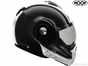 Kask motocyklowy Roof Desmo Flash Black-White (czarno-biały) - Roof