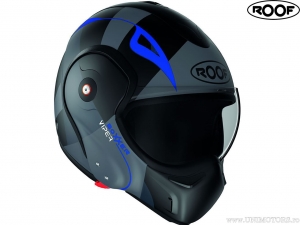 Kask motocyklowy Roof New Boxxer Viper Matt Black-Blue (czarno-niebieski mat) - Roof