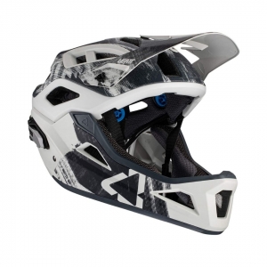 Kask MTB 3.0 Enduro V21.2 Srebrny: Rozmiar - M