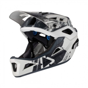 Kask MTB 3.0 Enduro V21.2 Srebrny: Rozmiar - M