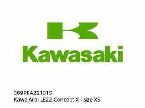 Kawa Arai LE22 Concept X - maat XS - 089PRA22101S - Kawasaki