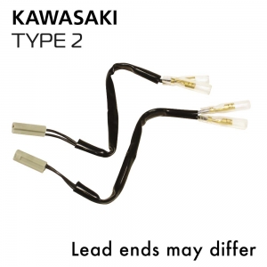 Kawasaki Blinker Kabel (Typ 2) - 2 Stück - Oxford