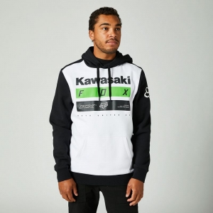 KAWI STRIPES PO FLEECE [BLK/WHT]: Mărime - L