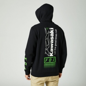 KAWI ZIP FLEECE [BLK]: Méret - L