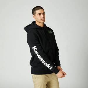 KAWI ZIP FLEECE [BLK]: Méret - L