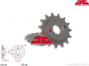 Kettingset - Ducati 906 Paso Sports ('90-'93) - DID / JT