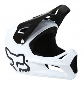 Kinderhelm MTB FOX - YTH RAMPAGE HELMET, CE [WHT]: Maat - YL