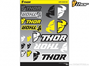 Kit adesivi Corpo (bianco / nero / giallo) - Thor