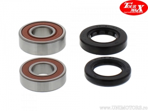 Kit bearings and oil seals rear wheel - Honda CR 80 RB 19 inch / CR 85 R / CR 85 RB 19 inch - TourMax