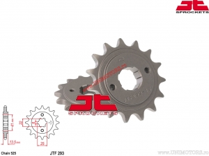 Kit Catena - Honda NV600 C-J Steed (PC21-100) PC21 (variante Giappone) - DID / JT