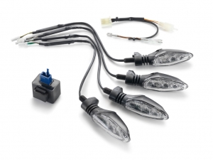 Kit clignotants LED KTM 690 Duke ('12-'15) / 690 Duke CKD ('12) / 690 Duke R ('13-'15) / 690 Enduro ('08-'10) - KTM