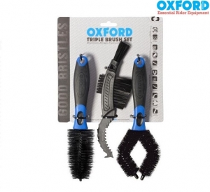 Kit de Brosses de Nettoyage de Chaîne - Jantes de Moto - Fourche de Moto et Éléments de Carrosserie - Oxford