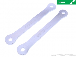 Kit de descida de suspensão - Kawasaki Z 750 ('04-'06) / Z 800 ('13-'15) / Z 1000 A ('03-'06) / ZX-6R Ninja - Lucas TRW