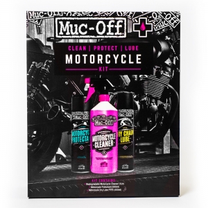 Kit de limpeza, proteção e lubrificação para motocicletas - Muc-Off - Oxford