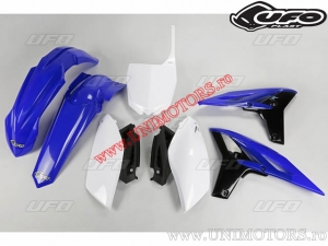 Kit de plástico (blanco / azul / negro) - Yamaha YZ 250 F 4T ('10) - UFO