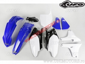 Kit de plástico (blanco / azul / negro) - Yamaha YZ 450 F 4T ('11-'12) - UFO