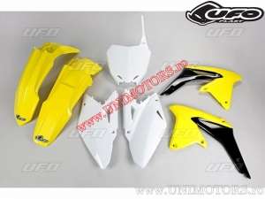 Kit de plástico (branco / amarelo / preto) - Suzuki RM-Z 450 4T ('11-'12) - UFO