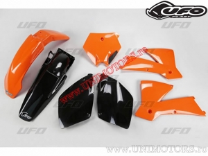 Kit de plástico (naranja/negro) - KTM SX / SX-F / SX-F Racing ('03) - UFO