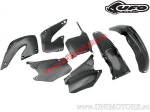 Kit de plástico (preto) - Honda CR 125 R / CR 250 R ('00-'01) - UFO