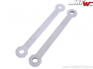 Kit de rabaissement de suspension - Kawasaki ZX-6R 600 P Ninja ('07-'08) - MFW