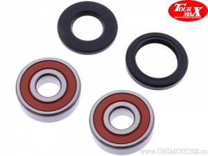 Kit de Rodamientos y Retenes de Rueda Delantera - Kawasaki EL 250 / EN 450 / EN 500 / GPX 600 / GPX 750 / GPZ 1000 / GPZ 1100 - 