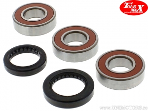 Kit de Rodamientos y Retenes de Rueda Trasera - Honda CR 125 R ('90-'99) / Honda CR 500 R ('92-'01) - TourMax