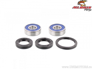 Kit de rolamentos e retentores da roda dianteira - Honda CA175 / CB160 / CB175 / CB250 Nighthawk / CB350 / CB400T / XBR500 - All