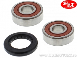 Kit de rolamentos e retentores da roda dianteira - Honda FES 250 Foresight ('98-'99) - TourMax