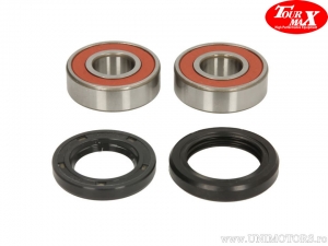 Kit de rolamentos e retentores da roda dianteira - Kawasaki GPZ 1100 / GTR 1000 / ZR 1100 / ZR 750 / ZR-7 750 / ZZR 600 - TourMa