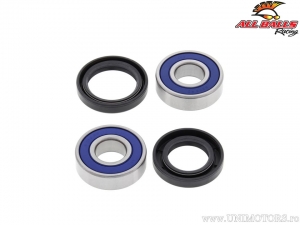 Kit de rolamentos e retentores da roda dianteira - Kawasaki Zephyr (ZR750C) / ZR750 (ZR-7) / ZX1100F1 / Suzuki DL650 ABS - All B