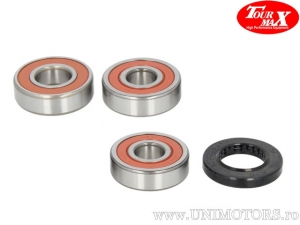 Kit de rolamentos e retentores da roda traseira - Honda CB 450 N / CB 500 / CB-1 400 F / CBX 550 F / VT 600 C Shadow - TourMax