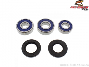 Kit de rolamentos e retentores da roda traseira - Honda CMX450 / GB500 / XBR500 / Hyosung ST700i / Yamaha FZR400 - All Balls