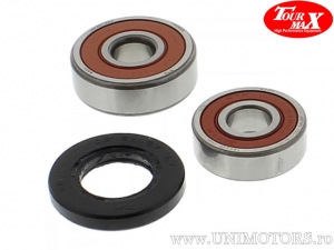 Kit de rolamentos e retentores da roda traseira - Honda CR 80 R ('84-'85) / CRF 100 F ('05-'13) / CRF 70 F ('05-'11) - TourMax