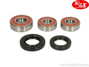 Kit de rolamentos e retentores da roda traseira - Honda FMX 650 / FX 650 / NX 650 / SLR 650 / XL 600 V Transalp / XRV 650 - Tour