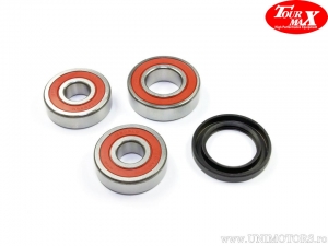 Kit de rolamentos e retentores da roda traseira - Kawasaki EN 450 ('85-'89) / EN 500 ('90-'95) / GPZ 500 S ('87-'93) / W 650 - T