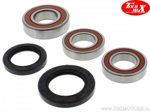 Kit de rolamentos e retentores da roda traseira - Yamaha TDM 900 / XJR 1300 / YZF 1000 / YZF 750 R / YZF 750 SP - TourMax