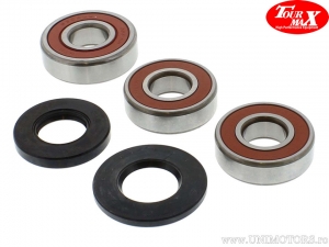 Kit de rolamentos e retentores da roda traseira - Yamaha XS 750 ('77) / XS 750 E ('78-'79) / XS 750 SE US Custom ('80-'82) - Tou