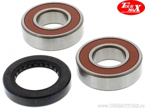 Kit de rolamentos e retentores de roda traseira - Honda CR 125 R ('83-'86) / CR 250 R ('84-'86) / CR 500 R ('84-'86) - TourMax