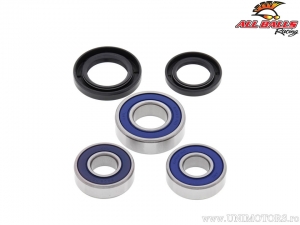 Kit de rolamentos / retentores de roda traseira - Kawasaki KD125 ('75-'79) / KE125 ('76-'84) / Yamaha YZF R15 (SA / '11-'12) - A