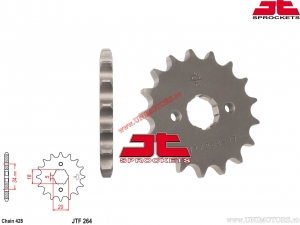 Kit lant - Honda XLR 250 R3H MD20 (versiunea Japonia) / XLR 250 R3J / XLR 250 R3K (MD22 >210) (versiunea Japonia)  - DID / JT