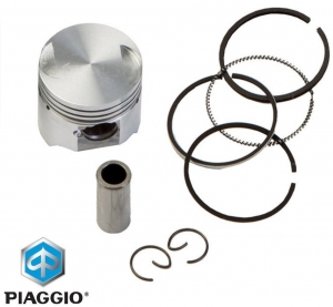 Kit piston - D39.00 boulon 13 - cale d'usure (C) - Aprilia Scarabeo / Piaggio Fly / Liberty / Vespa ET4 4T 2V AC 50cc - Piaggio