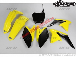 Kit plástico (amarelo / preto) - Suzuki RM-Z 250 4T ('11-'12) - UFO