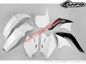 Kit plastica (bianco/nero) - Kawasaki KX 450 F 4T ('06) - UFO