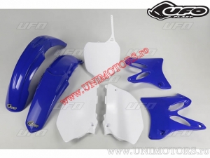 Kit plastique (blanc/bleu) - Yamaha YZ 125 / YZ 250 2T ('02-'05) - UFO