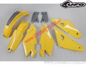 Kit plastique (jaune) - Husqvarna CR 125 / CR 250 / WR 125 / WR 250 ('05) - UFO